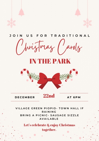 Christmas Carols in the Park